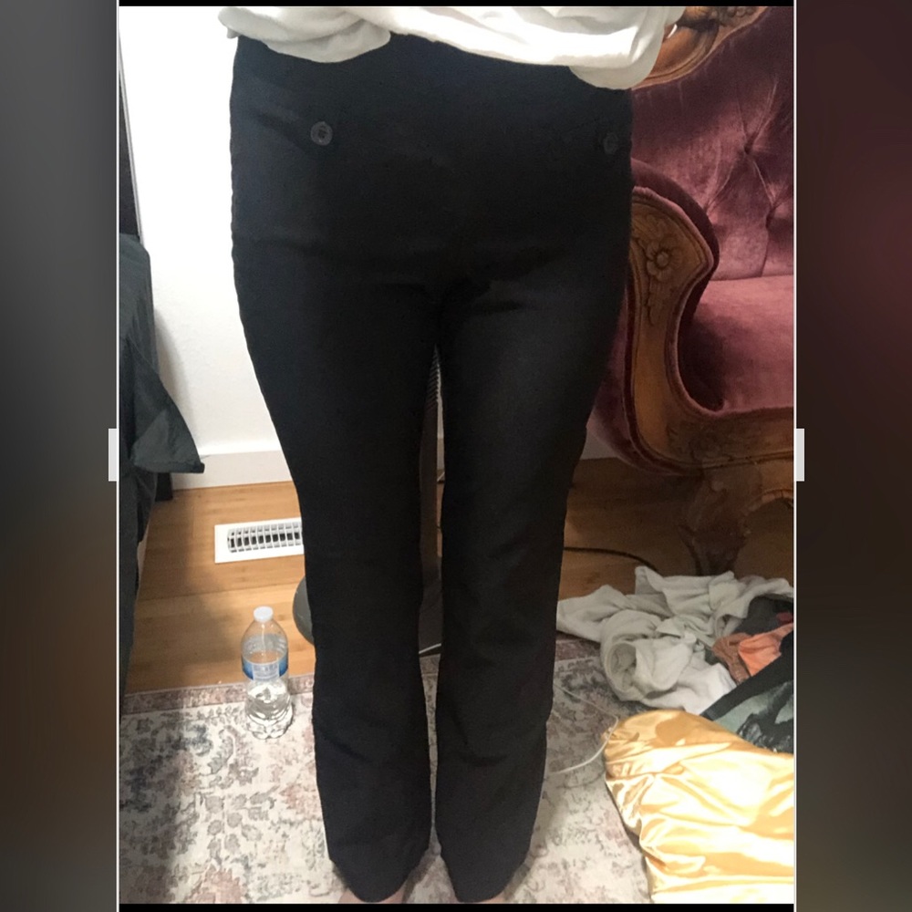 Black slacks
